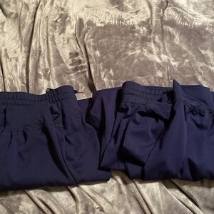 Navy Blue Med Couture Touch Jogger Scrubs